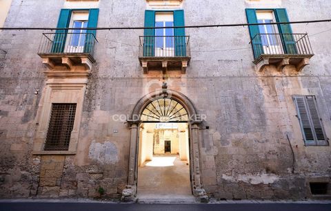 PUGLIA - SALENTO - CURSI In the central area of Cursi, in the heart of the splendid Grecìa Salentina, we are pleased to offer for sale a historic building of approximately 331 m2 with a panoramic balcony. The majestic arched door leads into a common ...