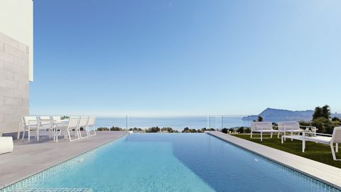 Azure Altea Homes, exclusieve luxe villa's in Altea, unieke en gepersonaliseerde projecten, op een unieke locatie, met prachtig uitzicht op zee.