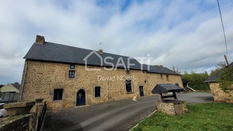 A Gorron, a proximité à pieds des écoles et commerces, au calme et éloigné de la voix de circulation. Votre agent SAFTI vous propose cette propriété sur un terrain de 2000m² avec dépendances et four à pain restauré . La maison se compose d'une cuisin...