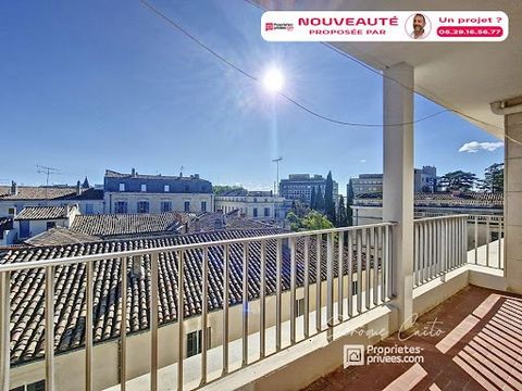 GARD - 30000 - NÎMES - APPARTEMENT 5 pièces - 128,20 m² - 3 chambres - cellier - garage en sous sol. Face au Musée des Beaux-Arts, à 5 mn à pieds des Arènes, dans une résidence de standing sécurisée, calme et très bien entretenue, je vous propose ce ...