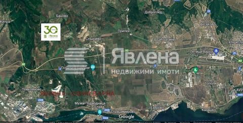 ID:124065 Plot of land with a face of 90 /ninety/ meters on Hemus Motorway, in the land of the village of Slanchevo, Aksakovo Municipality, Varna District. Detailed Development Plan and Building Permit for the construction of the site 'Roadside Publi...