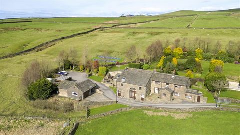 An exceptional, 6 bedroom detached character property in a wonderful semi-rural setting with stunning outlooks. Almost 4 acres in all, beautifully presented interiors, detached garage and parking, gorgeous gardens and a comparatively tucked-away yet ...