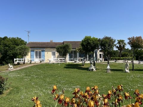Maison viager occupé 5 pièces de 115 m² avec jardin arboré clos - Chevanceaux (17)