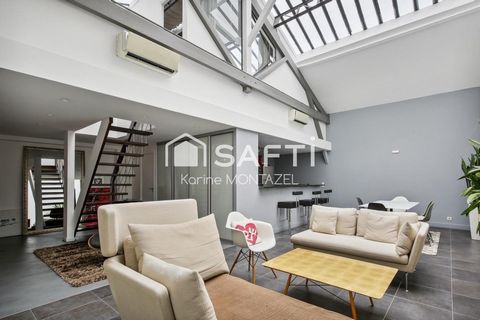 Maisons-Alfort: Loft rénové avec terrasse/parking