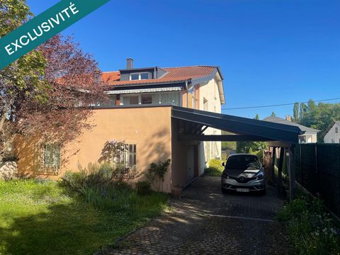En exclusivité, Fatiha Oukadir et François Pollo vous présentent cette belle maison familiale aux volumes généreux, idéalement située sur la commune prisée de Longeville-lès-Saint-Avold. Un bien rare, mêlant caractère, confort moderne et fonctionnali...
