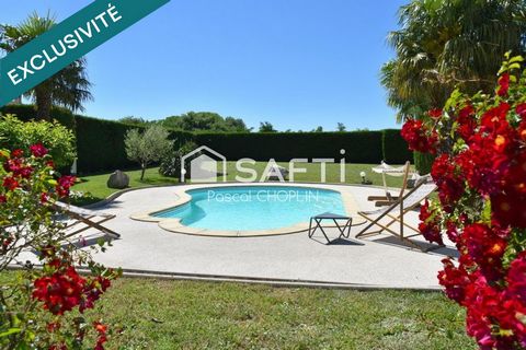 Charmante maison en pierres avec piscine au calme