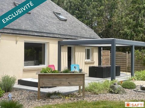 Longére entierement rénovée avec terrai arboré