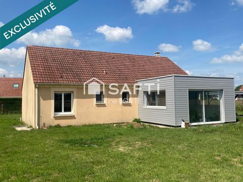 Maison de plain-pied 4 pièces avec double garage