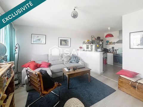 Emplacement idéal pour ce T3 avec revenu locatif déjà en place