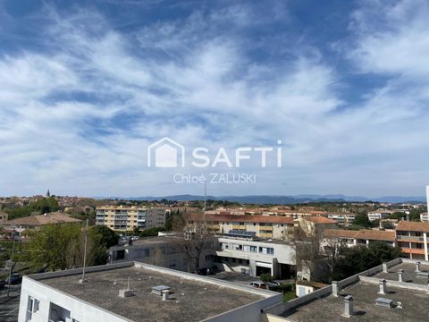 Appartement T3 dernier étage avec double terrasse