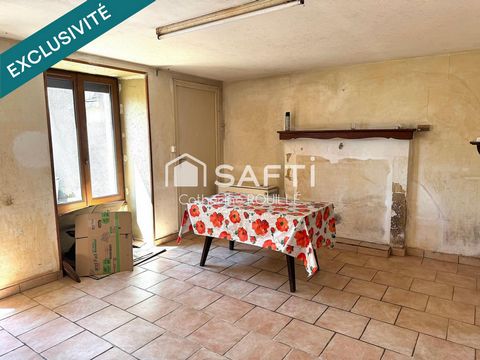 MAISON À RÉNOVER, 2 CHAMBRES, JARDIN