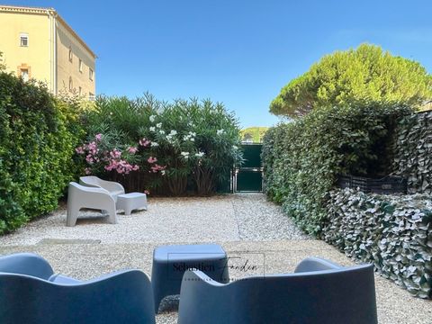 Appartement à vendre 2 pièces SIX FOURS LES PLAGES (83) - Rez-de-jardin - jardin de 40 m² - Aperçu mer - Plage à 200 m - Résidence avec piscine et tennis - Grand calme