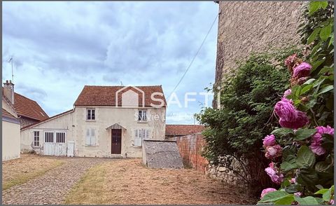 A VAILLY S/AISNE 02, A 20 MN DE SOISSONS, MAISON DE 180 M2 AVEC CAVE ET GARAGE, SUR SON TERRAIN CLOS DE 685 M2.