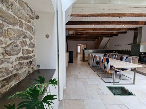 Maison à vendre 6 pièces MIRECOURT (88) MAISON de ville T6 (SH . 226 m2) entièrement rénovée avec TERRASSE et TERRAIN clos