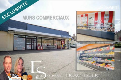 À Céder : Murs Commerciaux Alimentation Générale & Boucherie à Beaumont-sur-Sarthe (72170)