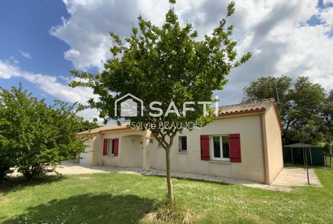 Plain pied de 2006 garage et jardin