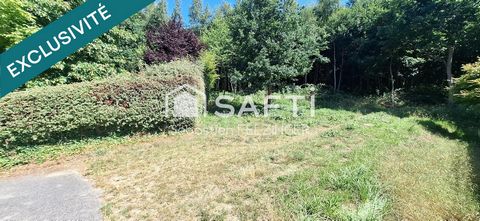 Terrain situé dans une zone pavillonnaire