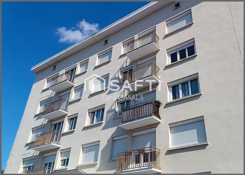 Appartement 3 pièces rénové spacieux et lumineux.