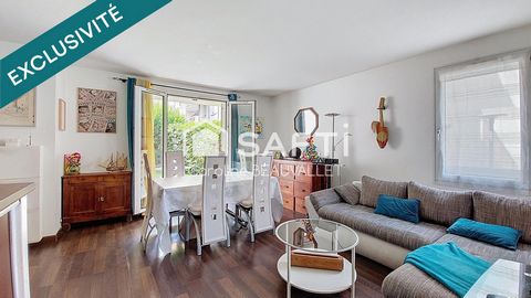 À vendre – Appartement 3 pièces avec jardin, cave et 2 places de parking – Massy
