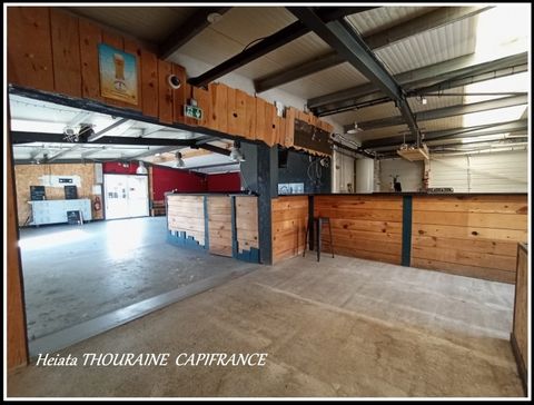 à vendre Bâtiment polyvalent de 180 m² sur un terrain de 3 000 m² Accessibilité optimale !