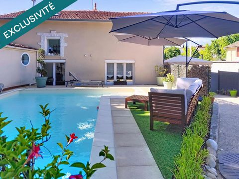 Maison de caractère avec extensions et piscine – Genas Azieu