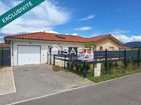 Maison de plain pied avec garage 93 m2 quartier Les Ravinelles