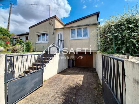 Maison 3 pièces avec garage, proche Sens!!